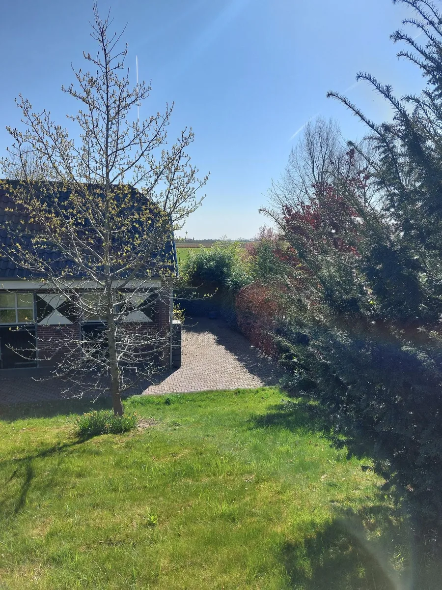 Buiten begint direct achter de deur