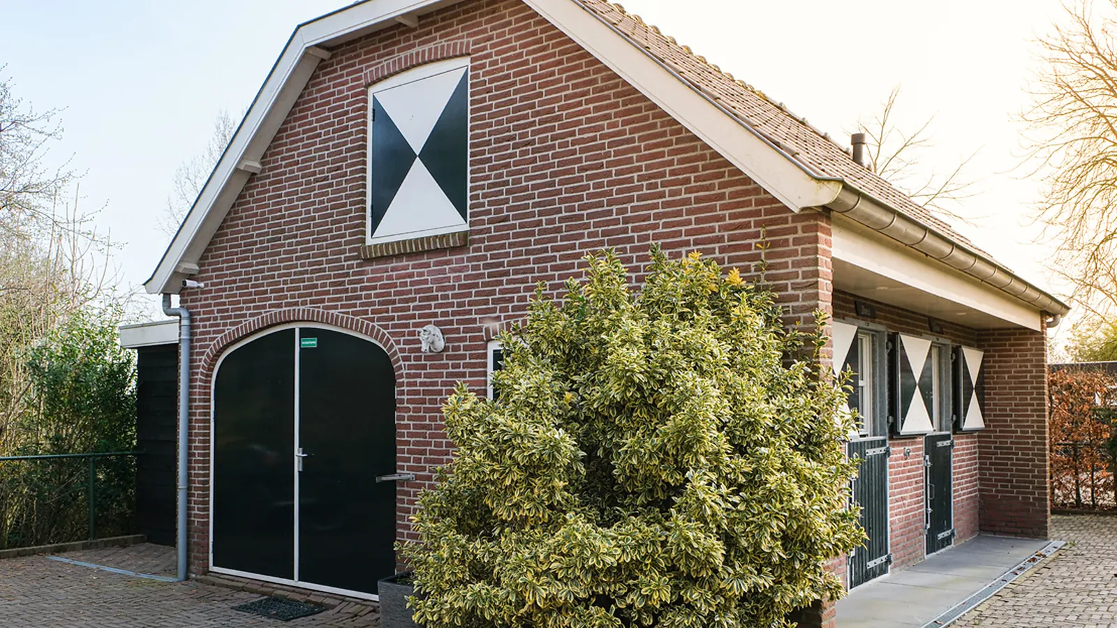Slapen in de oude paardenstal